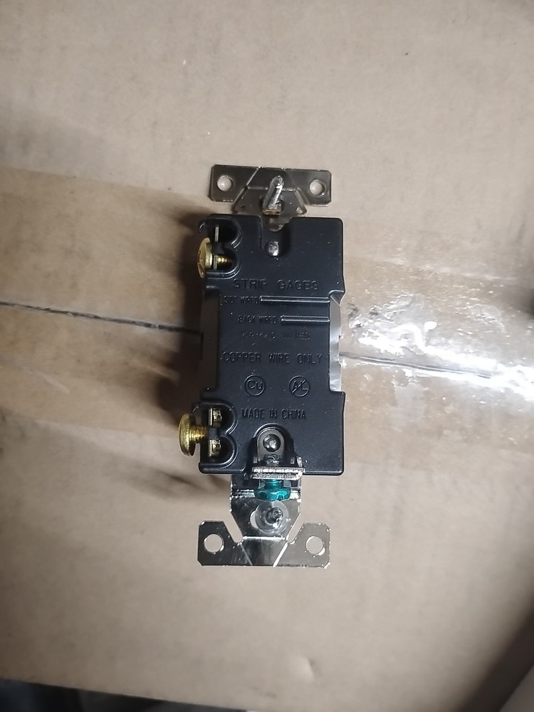 Arrow Hart AH1201RD Single Pole Switch. New