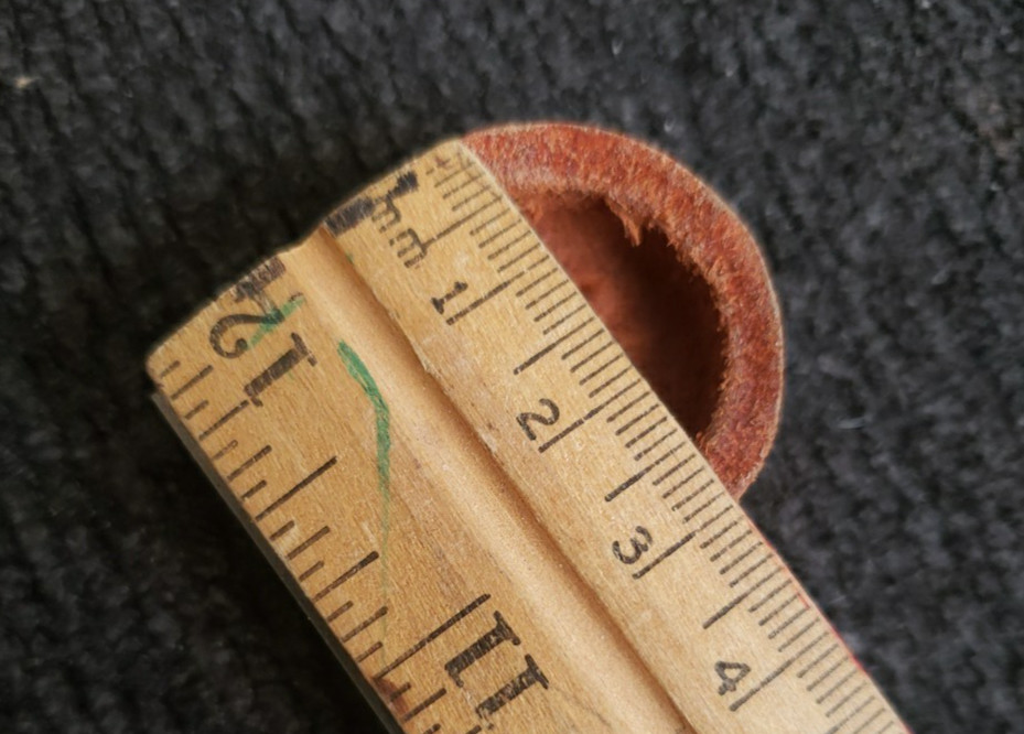 Silca/Other 30mm Leather Washer for Bicycle Pump NOS