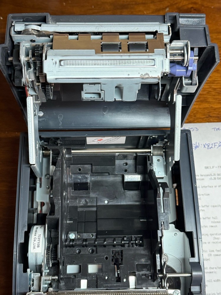 Epson TM-U220B M188b Kitchen Impact printer, Ethernet E04 r12 mPOS #253