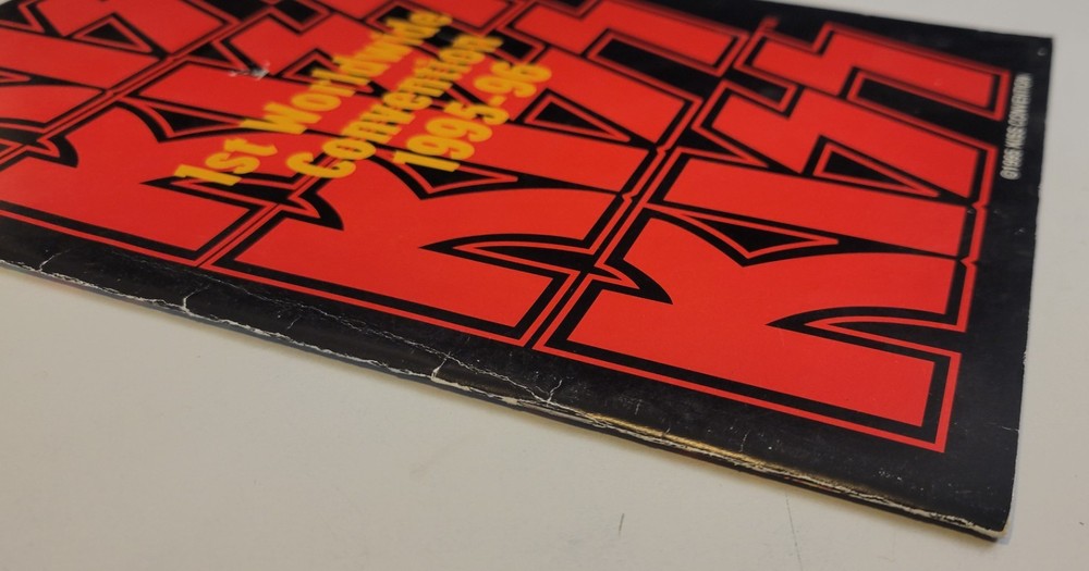 KISS 1st First Worldwide Convention (1995-96)~ Small 34 Pg. Booklet PROGRAM BOOK