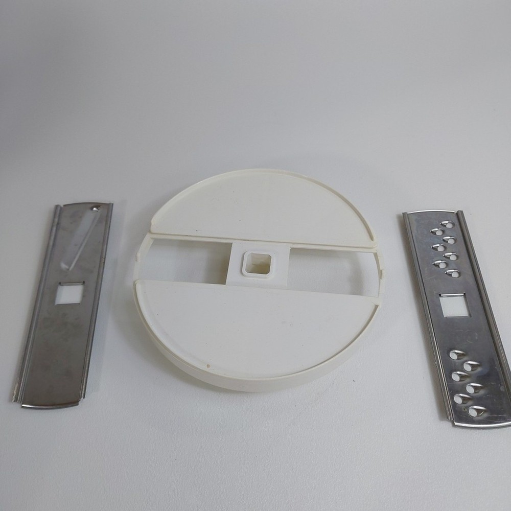 Regal Model K Food Processor Replacement Blade Holder Disc w/ 2 Blades