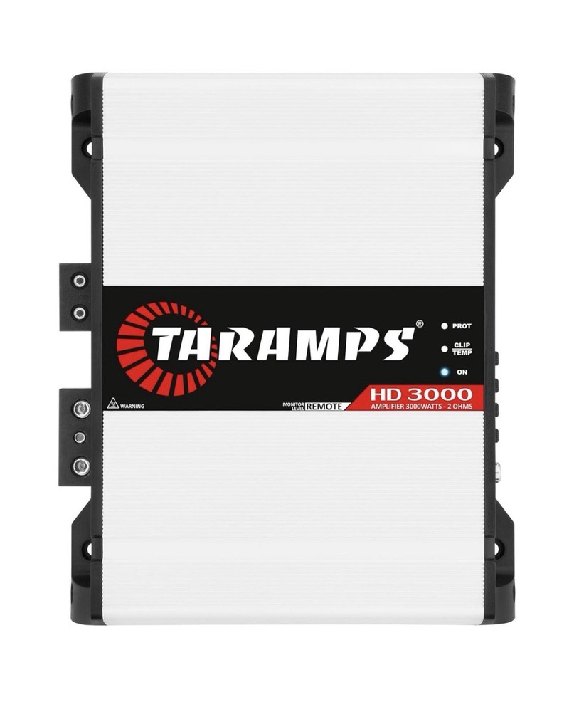 Taramps HD3000 2 Ohm Amp + PRO 2.4S DSP Digital Audio Processor Bundle