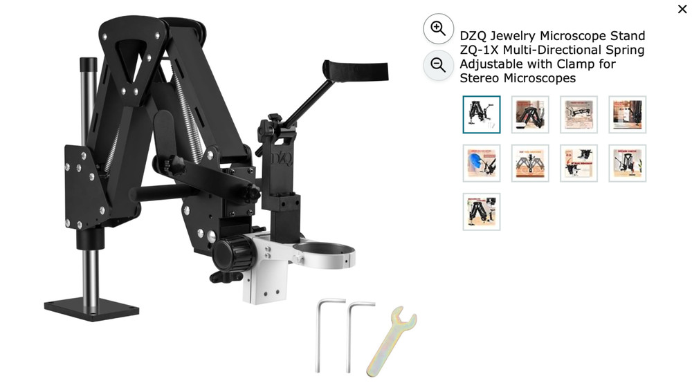 Microscope Stand - Multi Directional - Adjustable Spring Arm