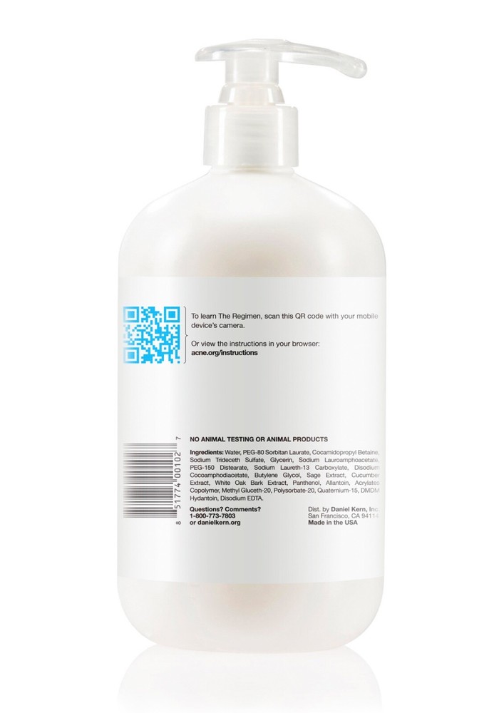 Acne.org 16 oz. Cleanser