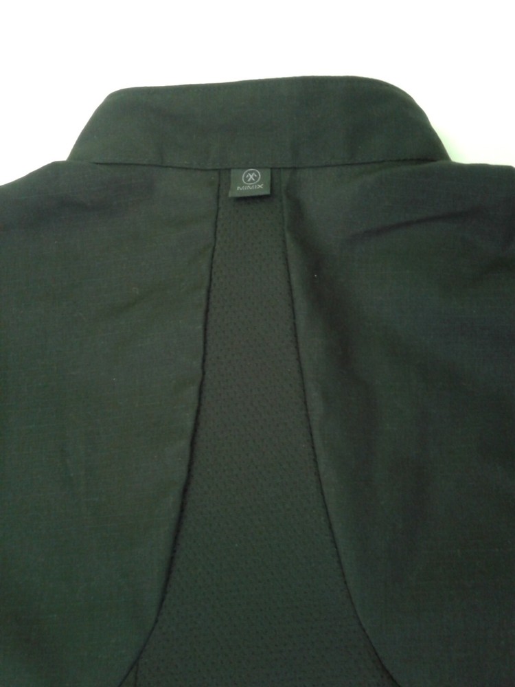 Chef Designs 10 Button Vented Chef Jacket Coat SMALL Black