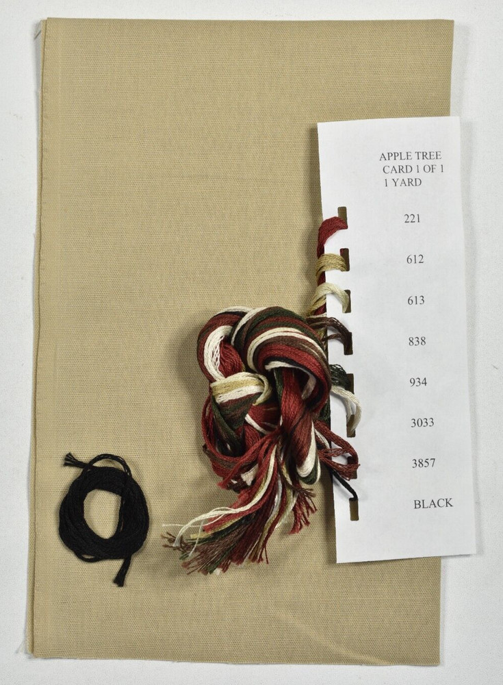 APPLE TREE Punchneedle Embroidery Kit Rachel T. Pellman NEW Complete Primitive