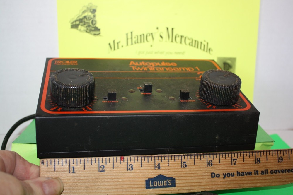 Troller Transistorized Autopulse Twin Transamp- tested -works