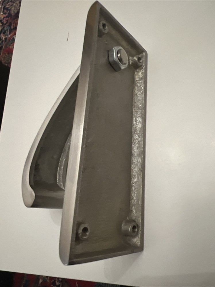 Modern Door Knocker | Rectangle Door Knocker – Satin Brushed