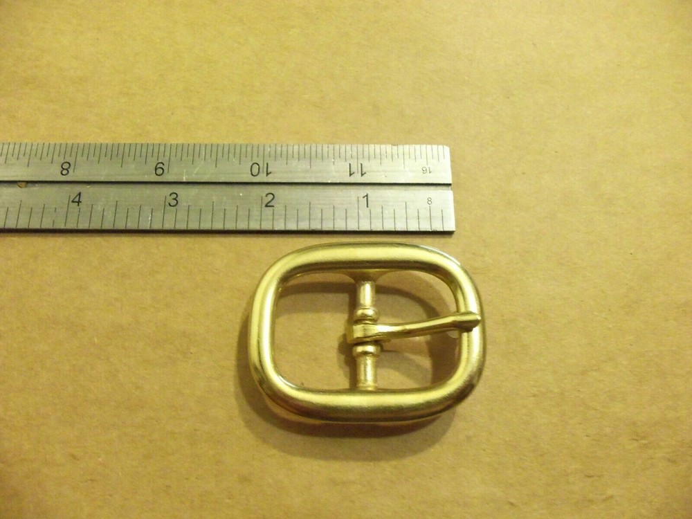 1" Solid Brass #5705 Halter Buckles (Pack Of 2)