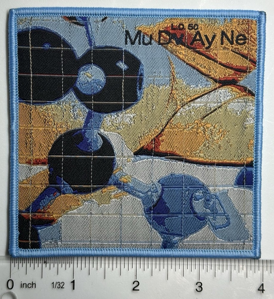 Mudvayne LD 50 Blue Border Woven Patch