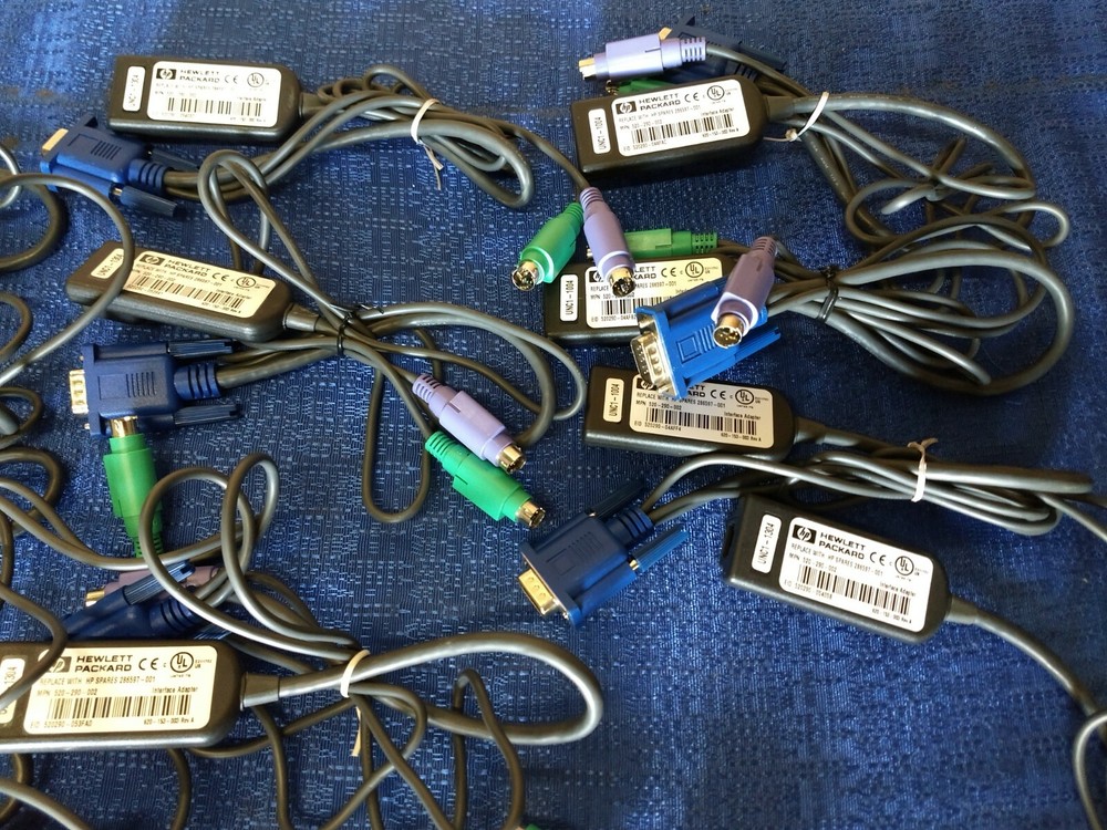 Mixed Lot of 15 HP Interface Adapters