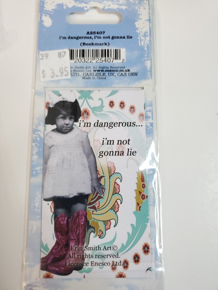 HOLY CRAP NOTEPAD, Bookmark, Magnet, Iron On Patch Erin Smith for Enesco