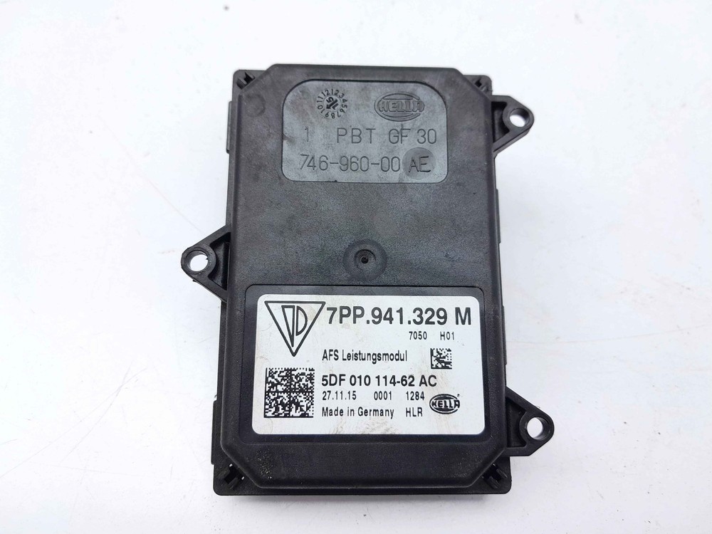 AUDI Q3 CONTROL UNIT HEADLIGHT BALLAST MODULE 7PP941329M 2016