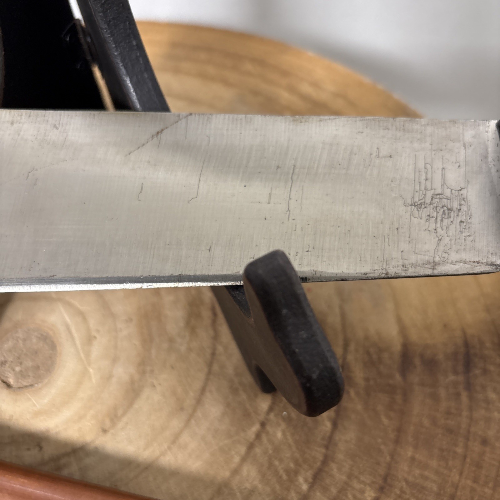 Busque La Marca Colima Guatemala MACHETE W/ Leather Sheath 18” Central American