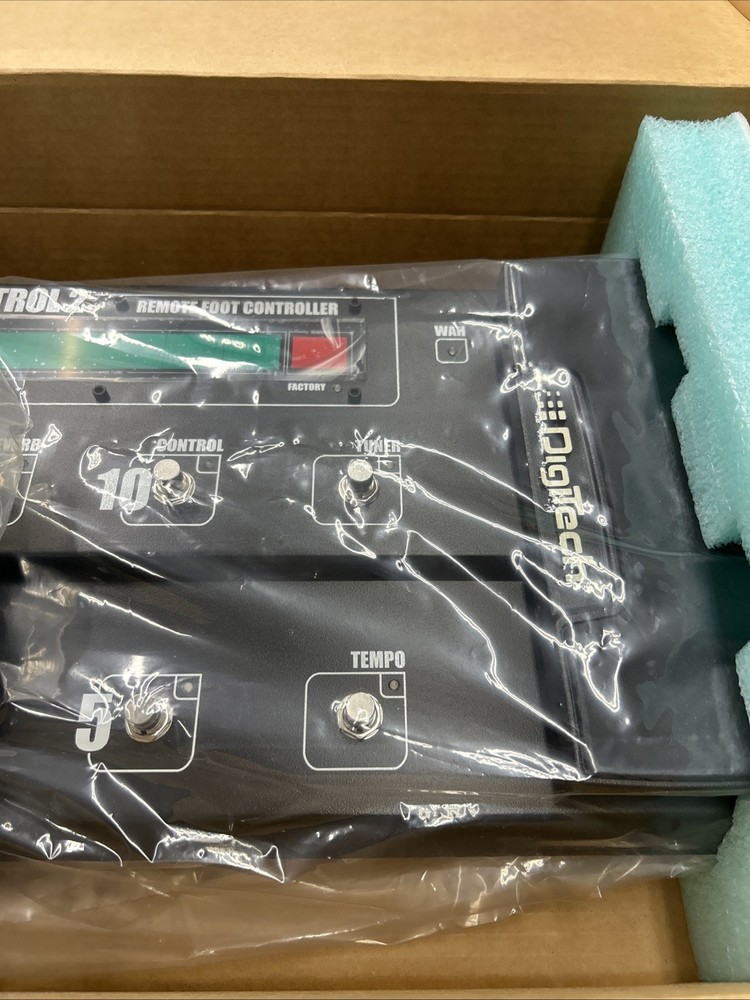 Digitech Control 2 Deluxe GSP1101 Remote Foot Controller - New Open Box