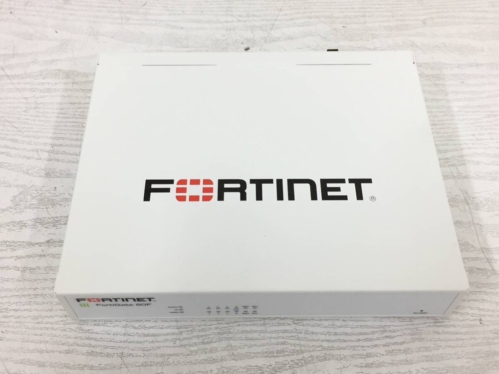 Fortinet Fortigate 80F Network Security Firewall Initialized FG-80F w/Adapter JP