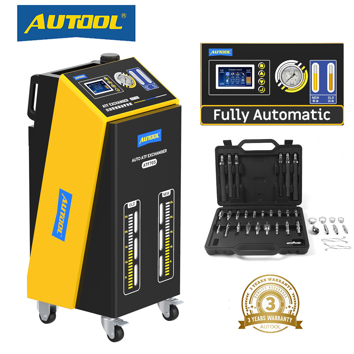 ATF Transmission Fluid Flush Machine Fully Automatic Transmission Fluid Exchange