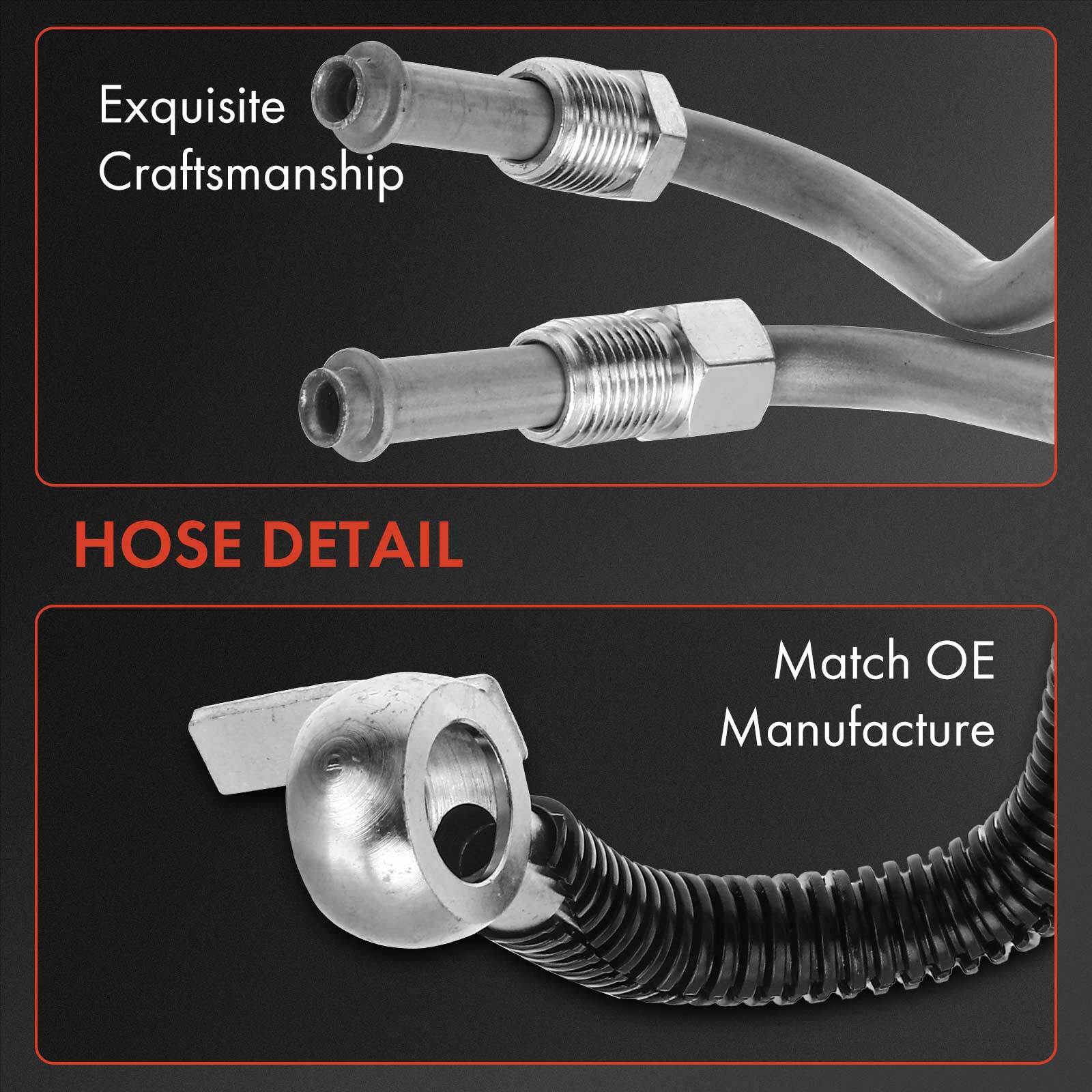 Power Steering Pressure & Return Line Hose for Toyota Camry 2002-2009 Solara 2.4