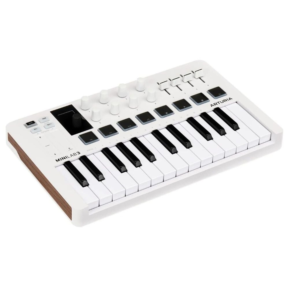 Arturia MiniLab 3 Mini Hybrid Keyboard Controller Bundle with iCON Pro Audio ...