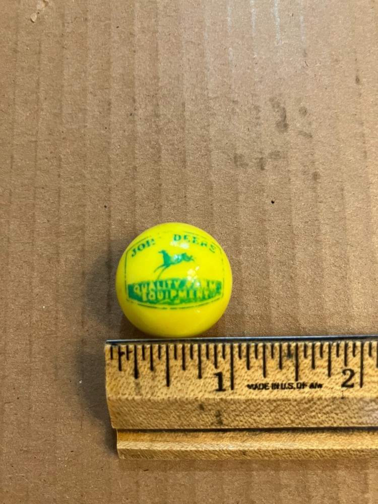 Vintage John Deere Shooter Marble