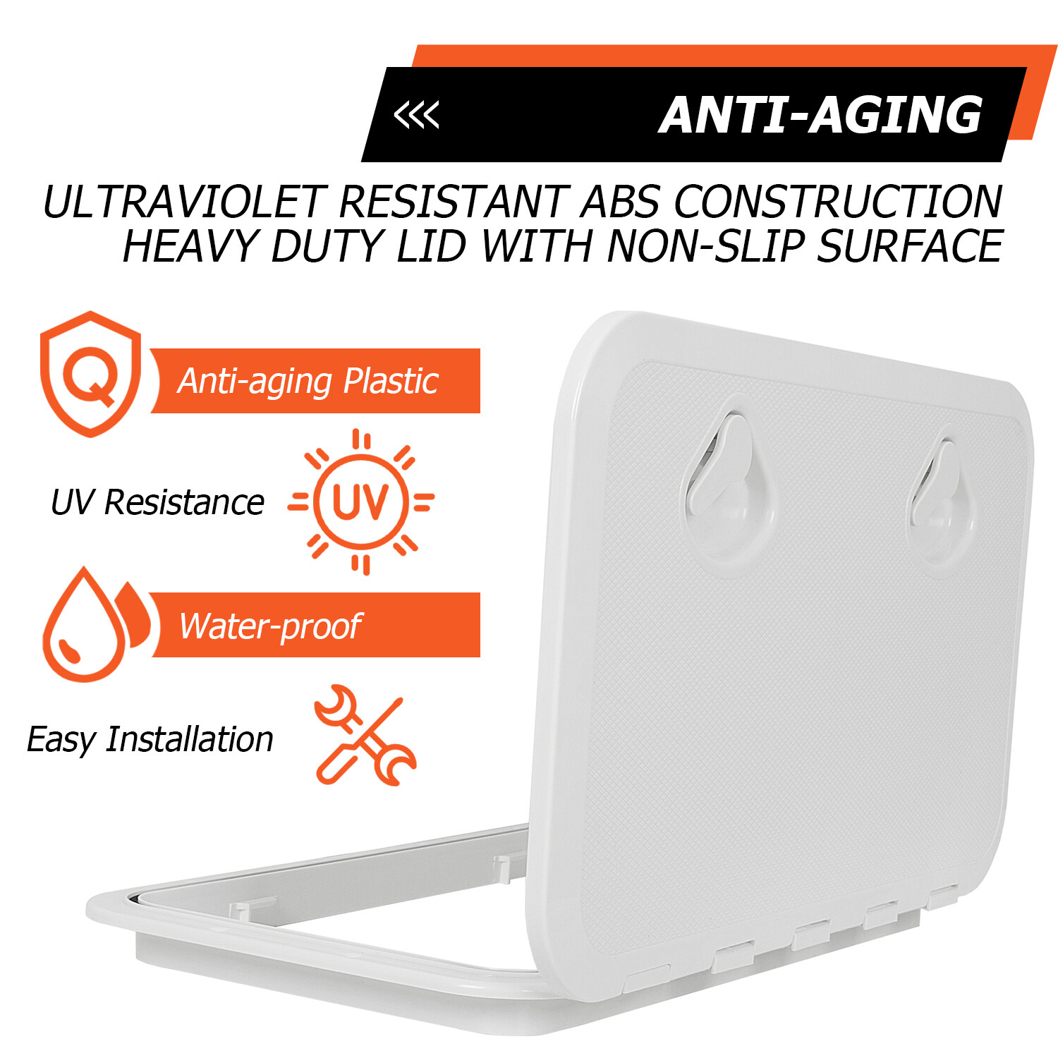 24" x 14" Boat Access Hatch & Lid Deck Access Hatch Boat Deck Hatch Caravan RV