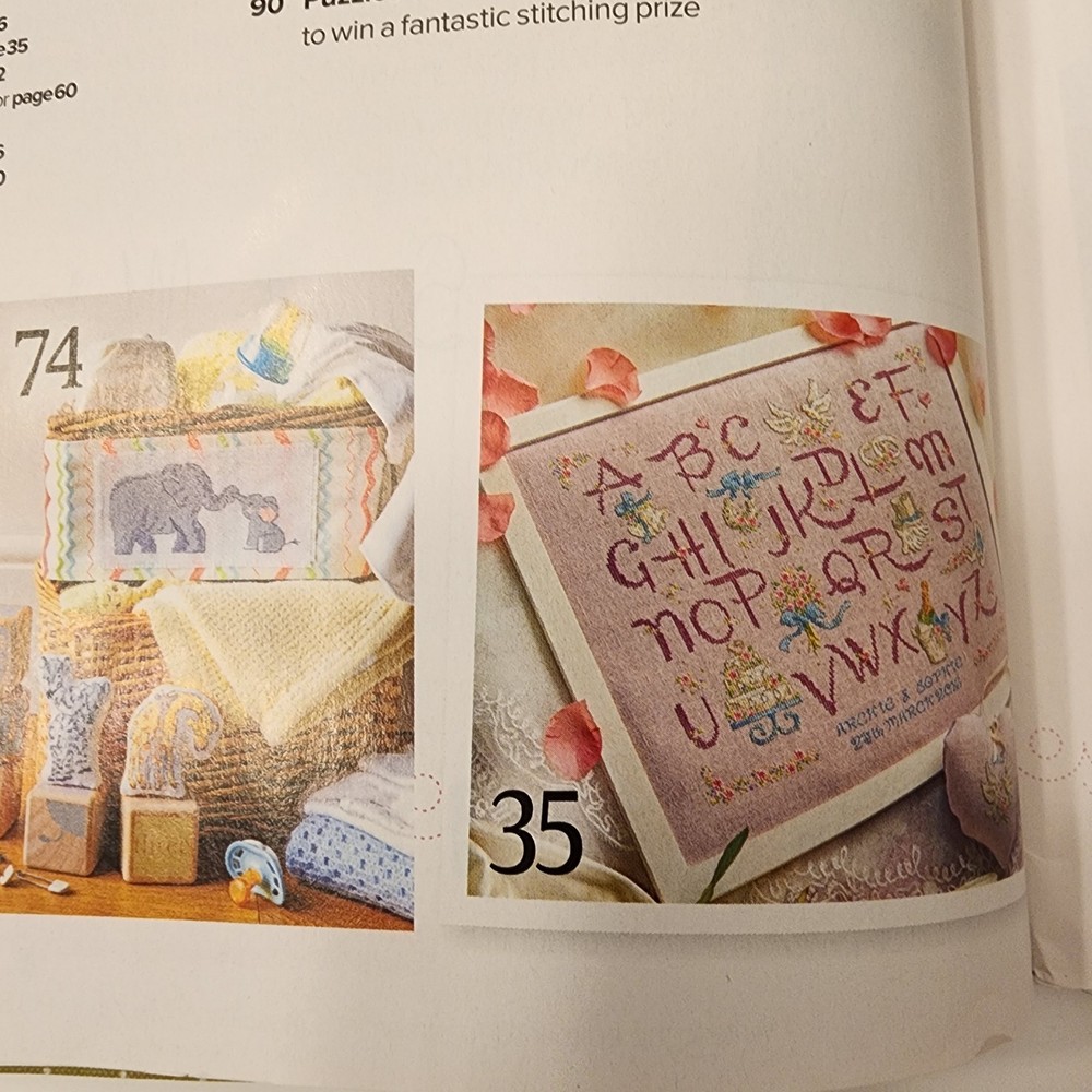 Cross Stitcher British Stitch Magazine 302 Mar 2016 Includes Kit Spring
