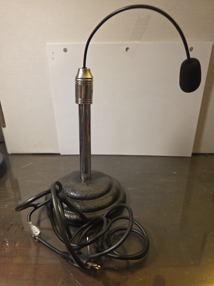 Vintage SNYDER Microphone Stand W/Mic