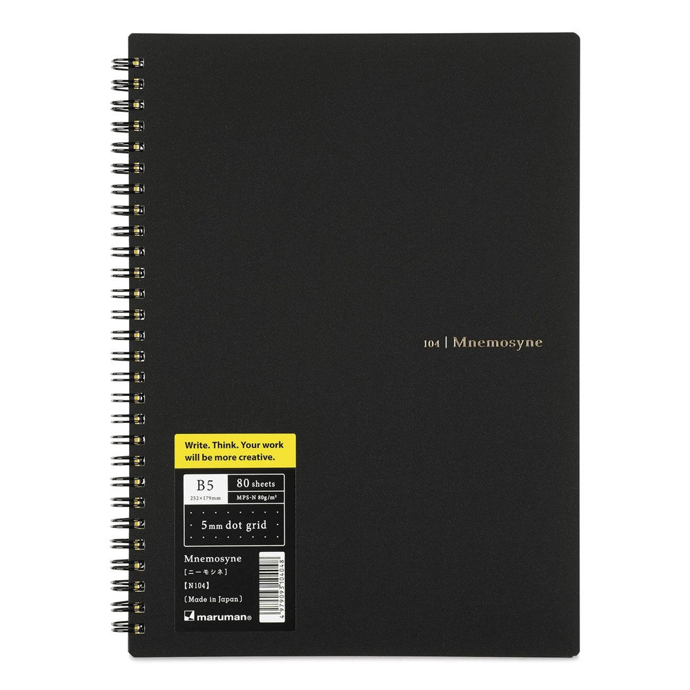 Maruman Mnemosyne B5 Notebook - 5mm Dot Grid