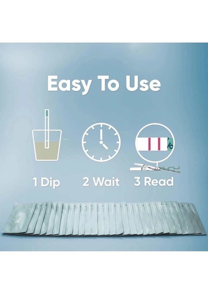 Brand NEW Wondfo - 50 Count Individually Ovulation Test Strips
