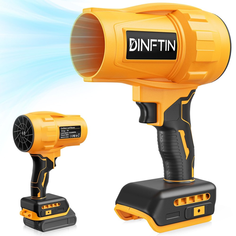 Brushless Cordless Leaf Blower Compatible for DeWalt 20V Battery(Tool Only), ...