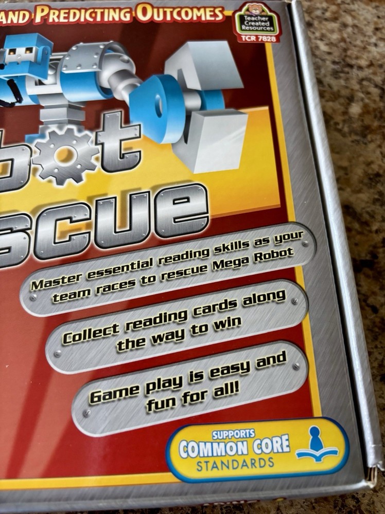 Robot Rescue Reading Comprehension Game Making Inferences Predicting Outcomes