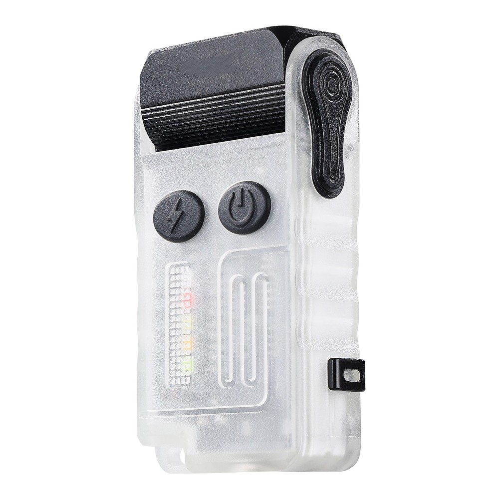 Rechargeable Keychain Flashlight Mini LED Flashlight with Clip & Magnetic Tail