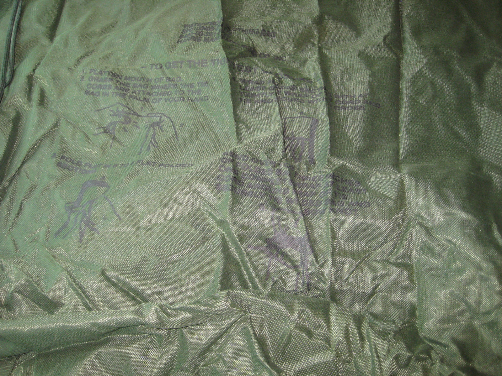 USGI Issue Waterproof Wet Weather Clothing Bag *FREE SHIPPING* VGC / EXC