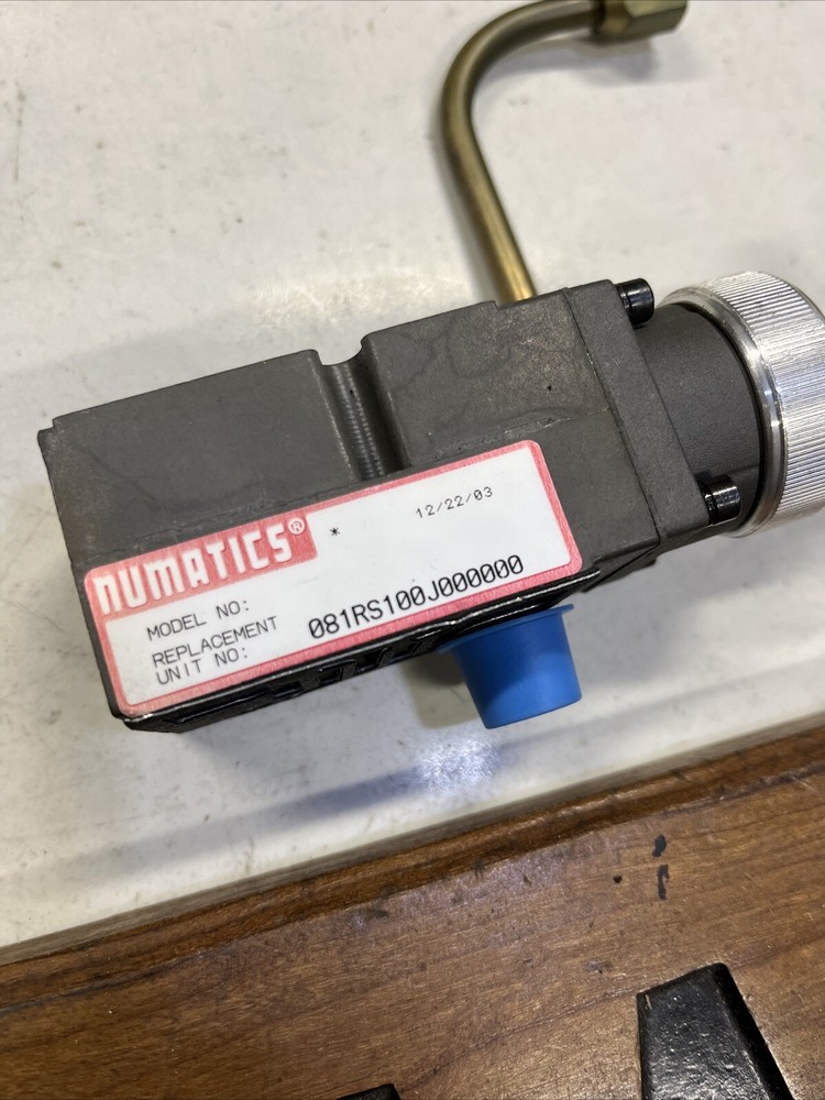 Numatics 081RS100J000000 Replacement Regulator w/ Gauge