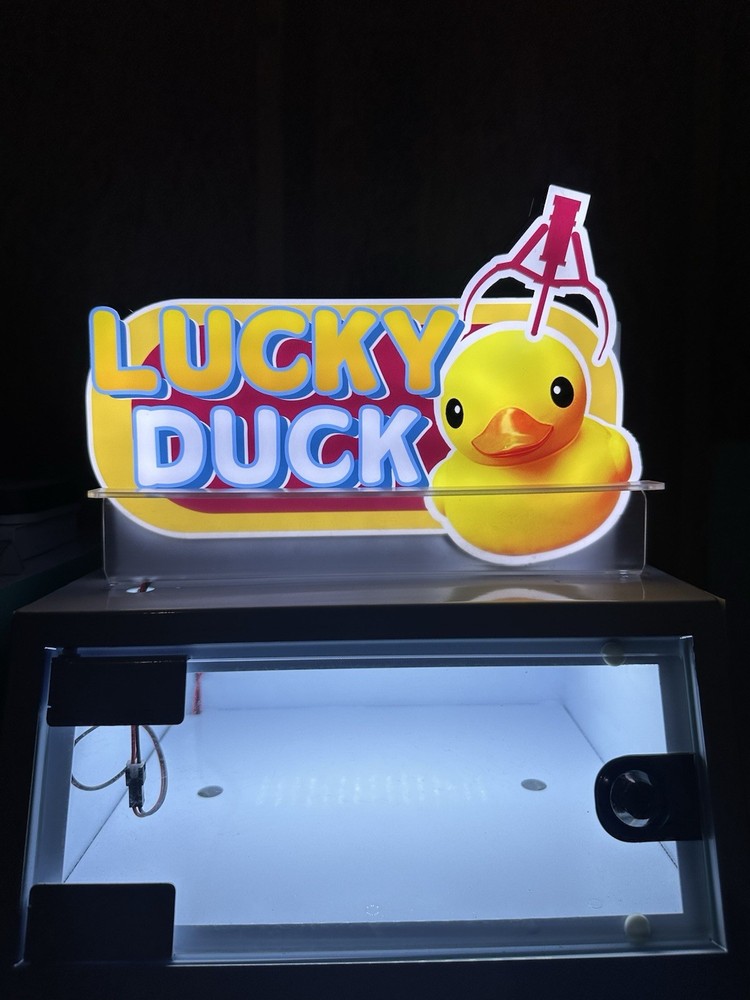 Mini Claw Machine - Space Warrior And Rubber Duck Theme
