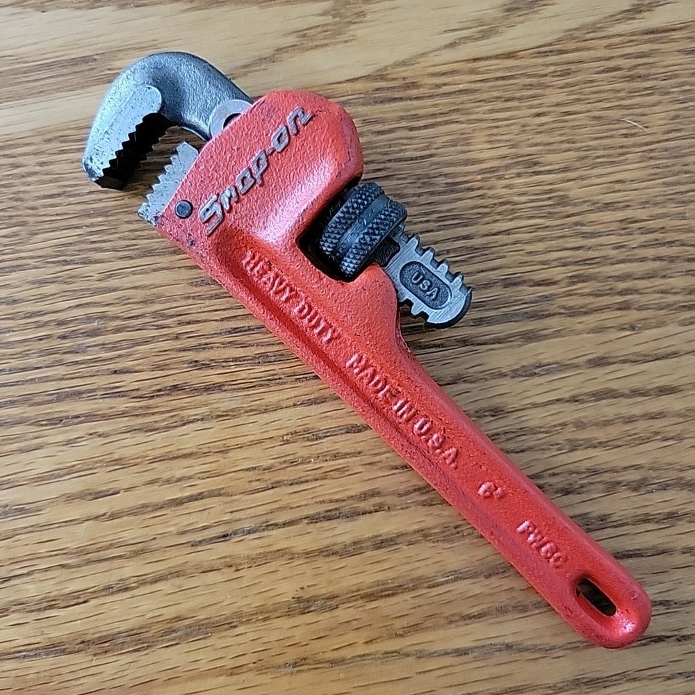 Snap-on 6” Pipe Wrench PW6C