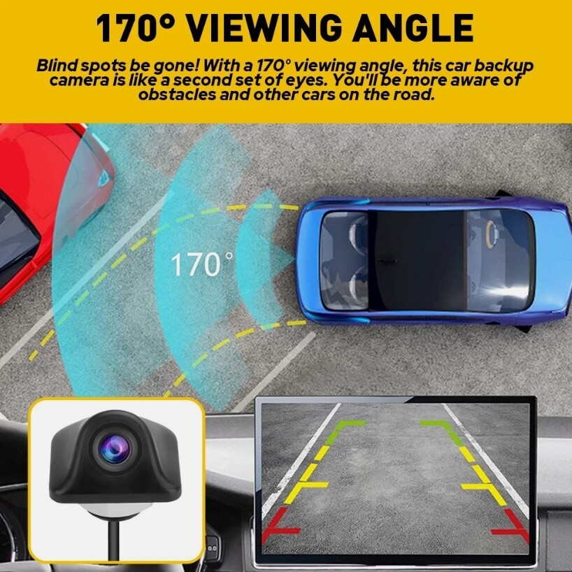Universal Car Rear View Camera Auto Parking Reverse Backup Camera Night Vision