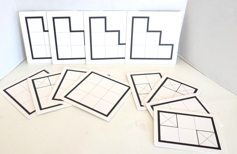 Get Set for School Learning Without Tears: 4 Squares More Squares Hands-on Math