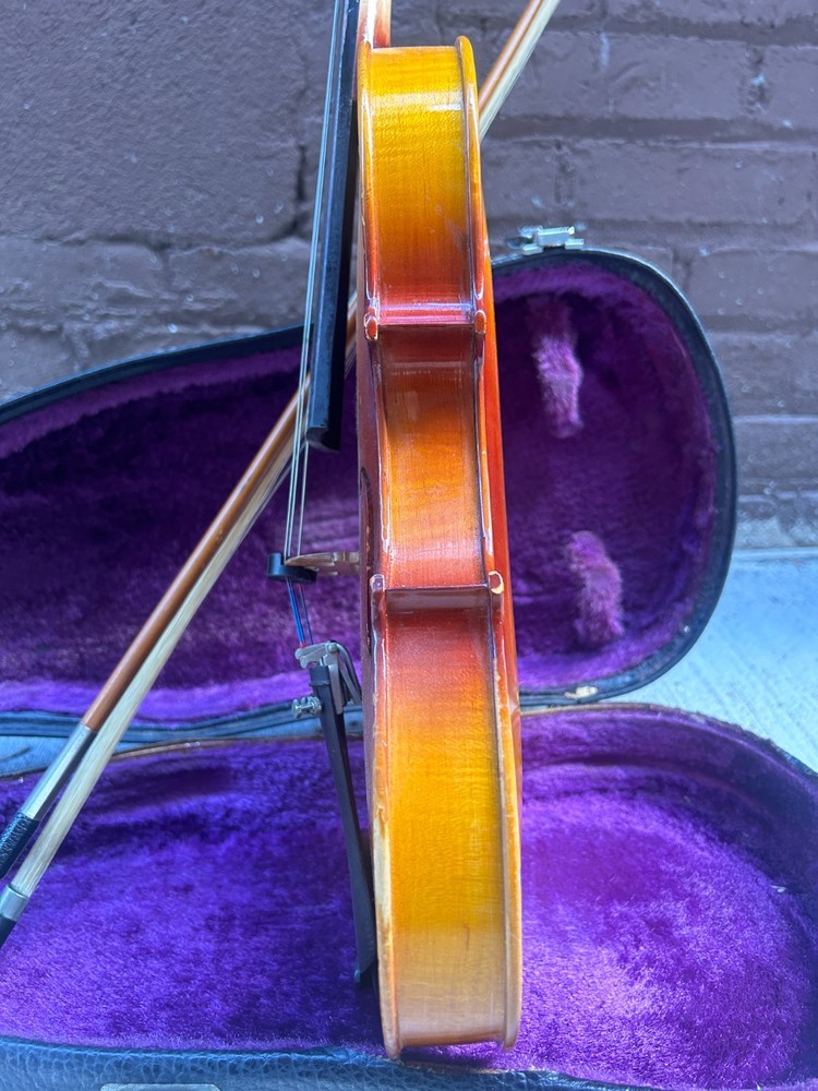 4/4 Violin Unknown Maker With Case