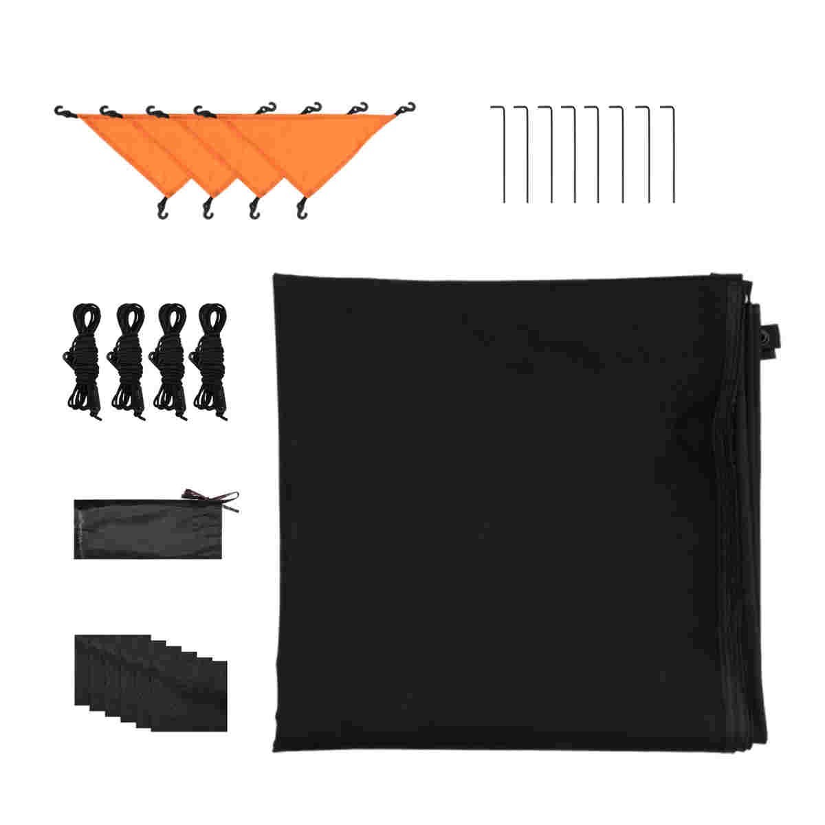 Portable Hunting Blind See Through Ground Deer Blinds 4-5 Person Carrying Bag