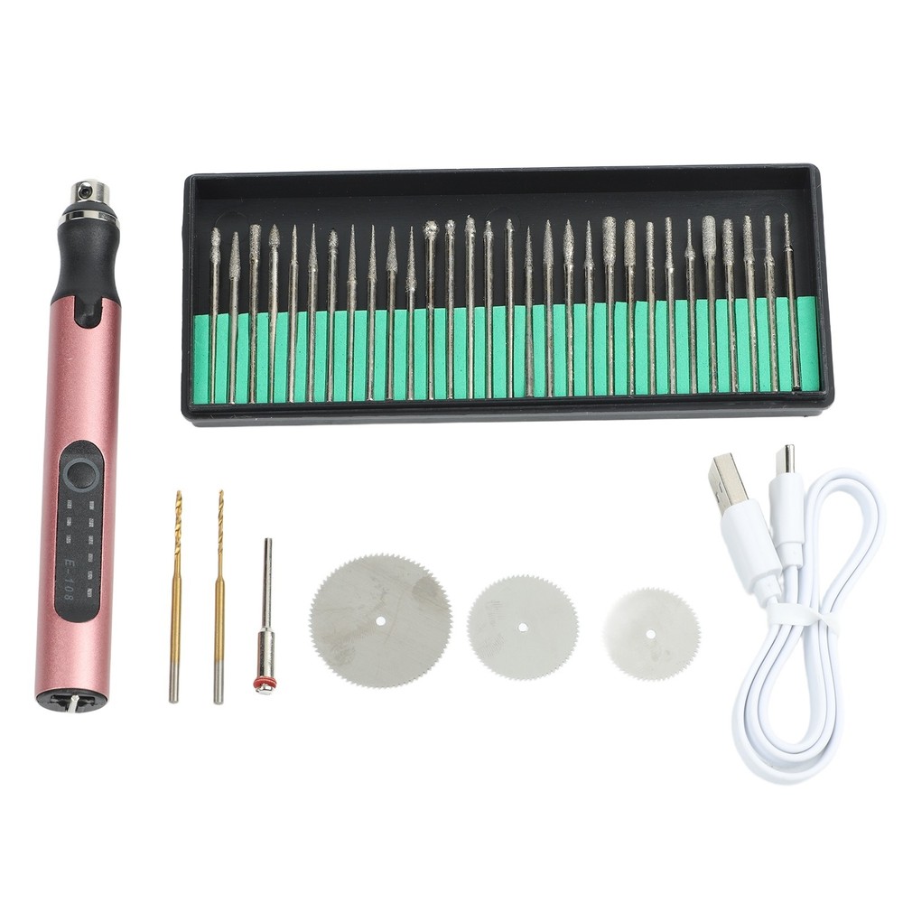 Cordless Electric Rotary Tool Application Package Content Engraving Machine