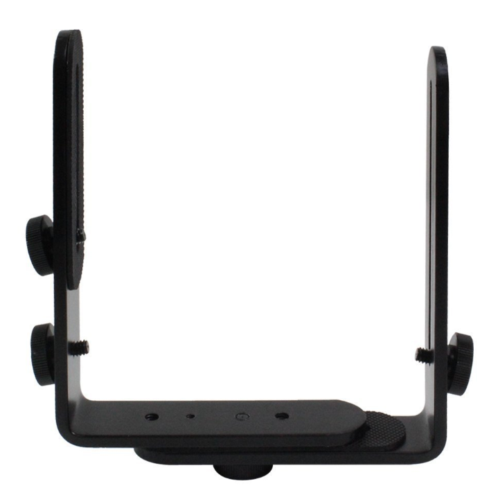 New Metal L-Shape Flash Bracket Flashlight Camera Holder Mount Double L type