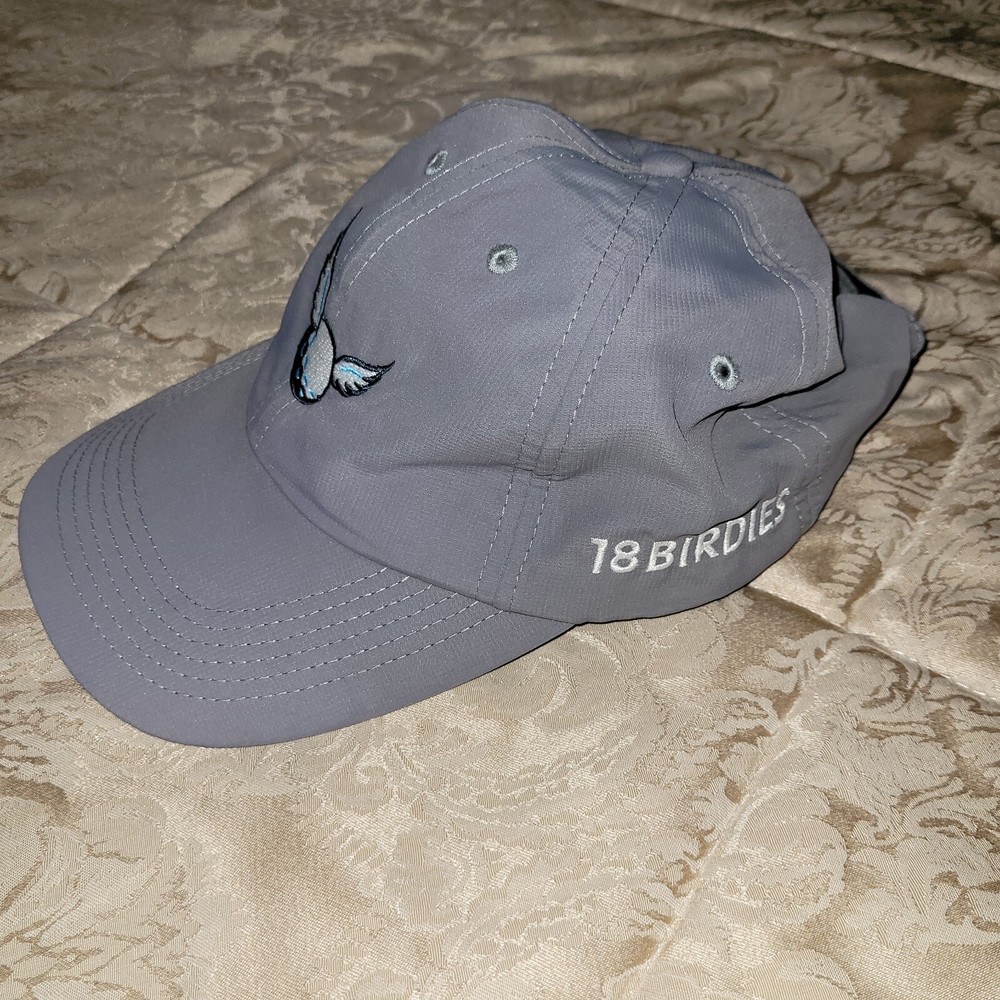 18 BIRDIES POLYESTER GOLF CAP, ADJUSTABLE