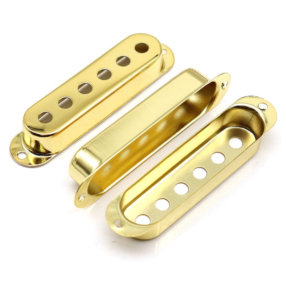 Electric Guitar Pickup Cover Knobs and Switch Tips Set for FD Start SQ Gold