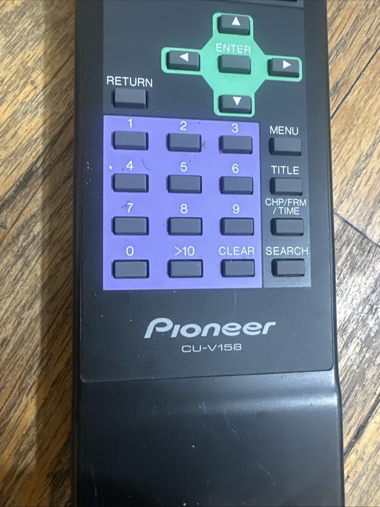 Pioneer CU-V158 Remote Control - Working