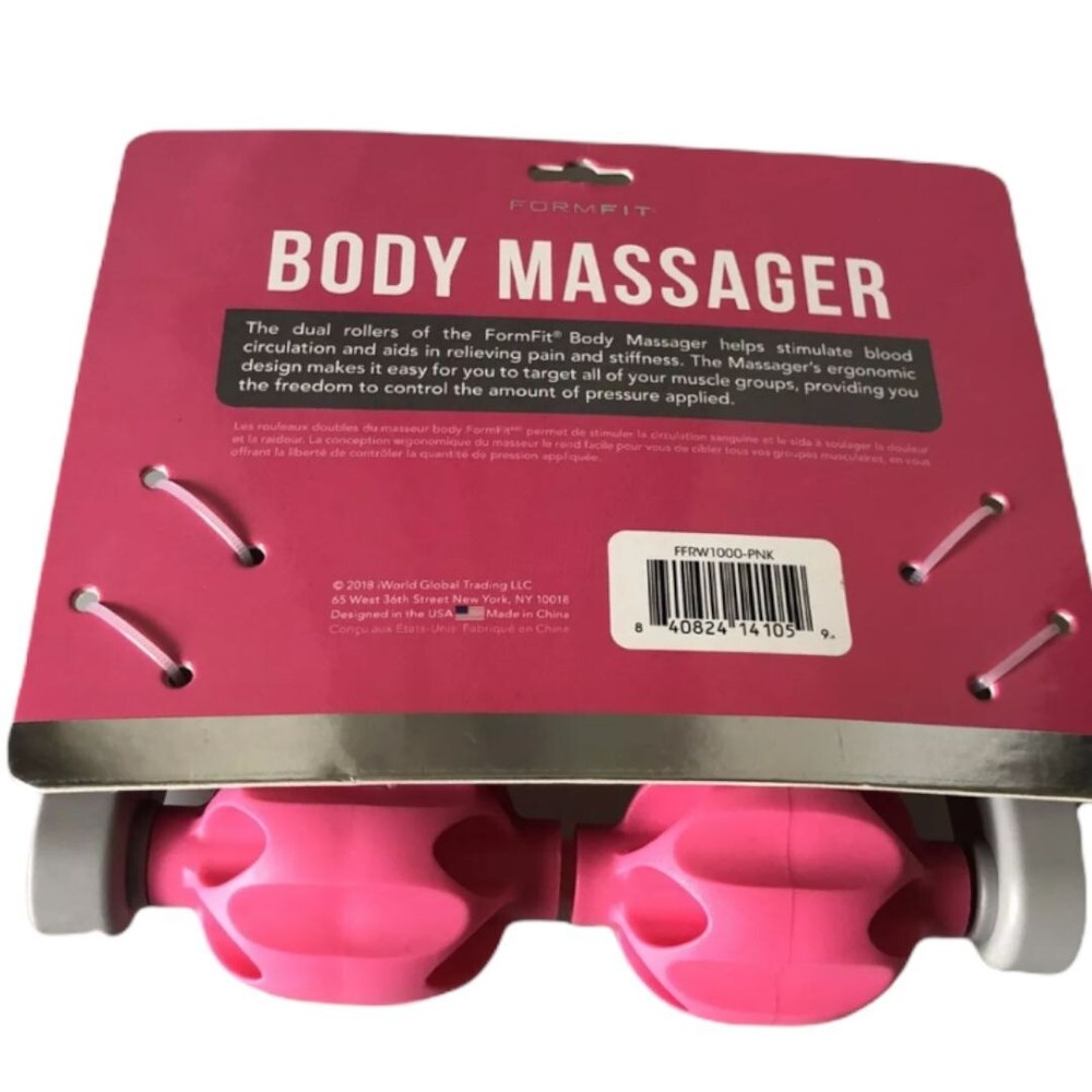 Formit Body Massager Ergonomic Design Pink NWP