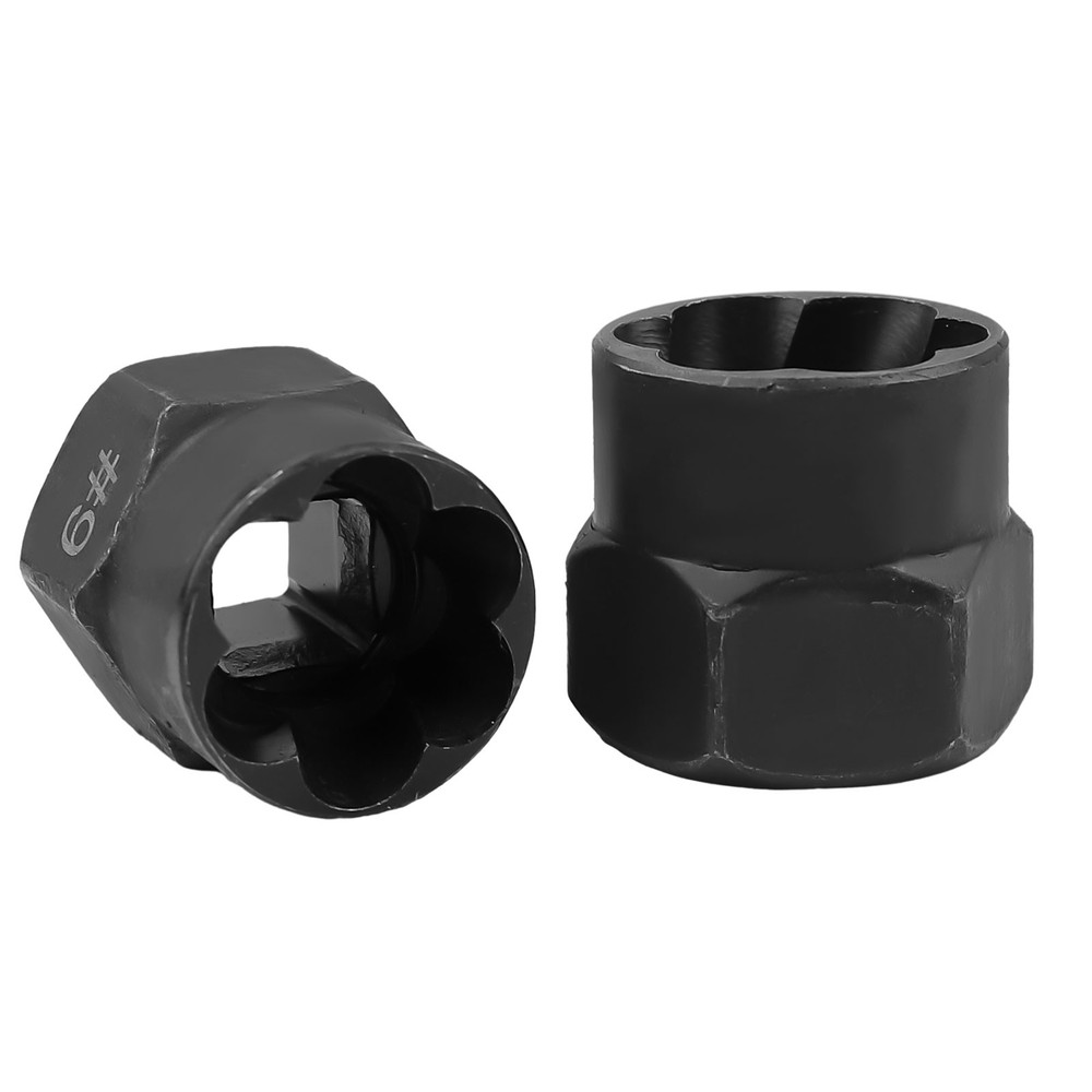 13pcs Bolt Extractor Damaged Lug Nut Remover Twist Socket Extractor Tool 8-19mm