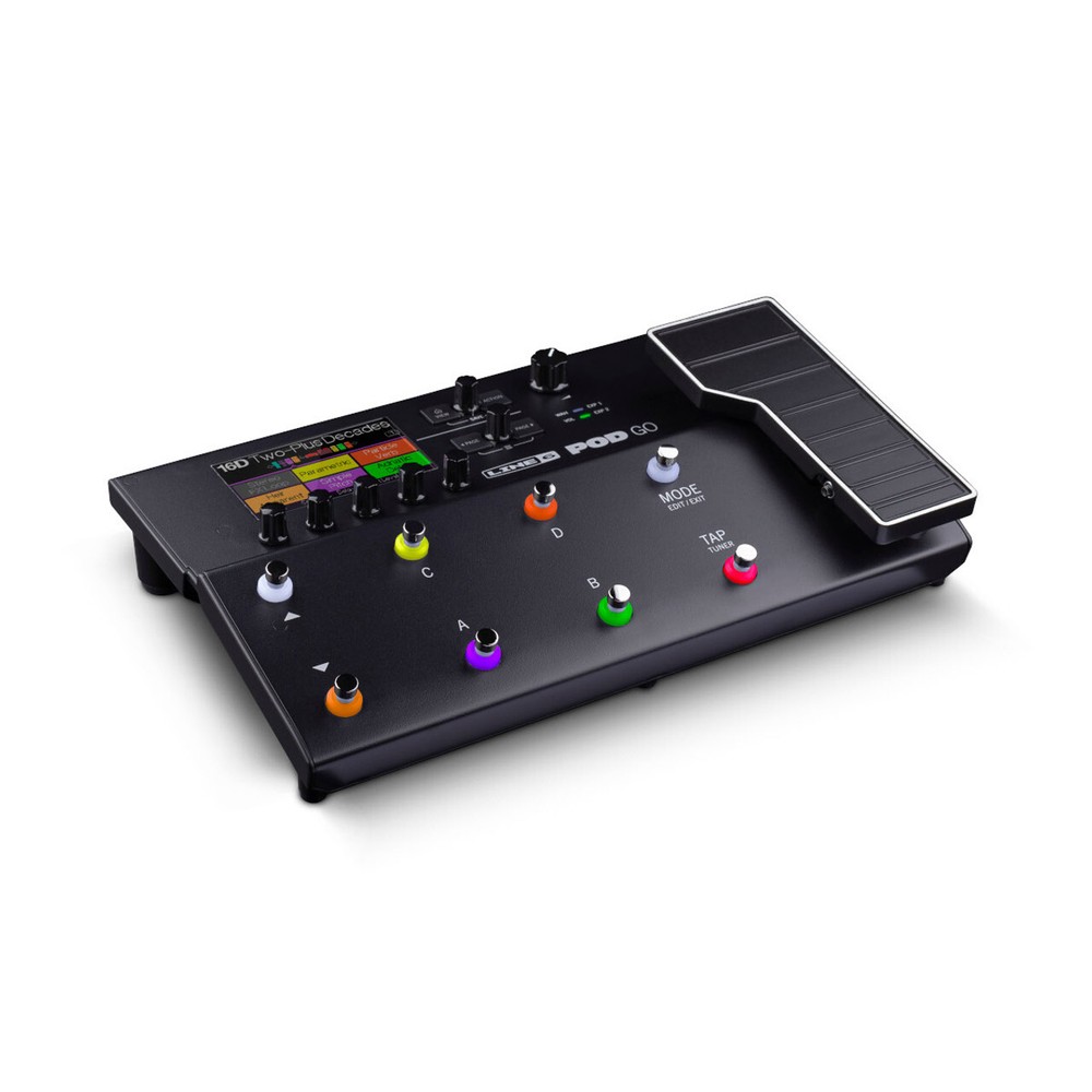 Line 6 POD Go Guitar Amp Model & Multi-Effects Processor Pedal