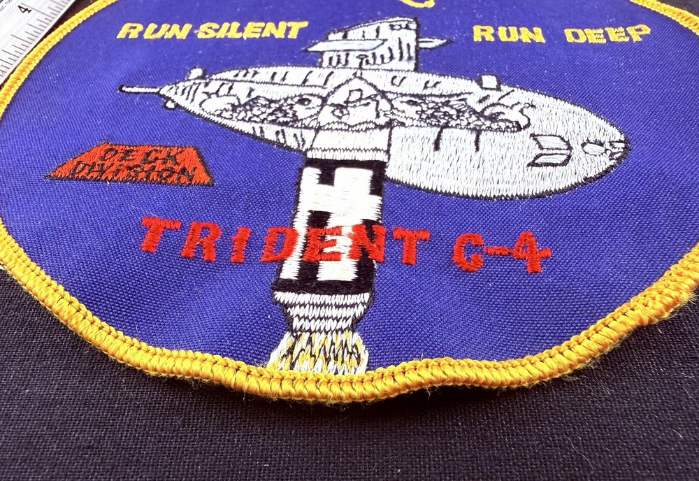 USN Submarine Patch - USS Daniel Boone - SSBN 629 - Run Silent Run Deep
