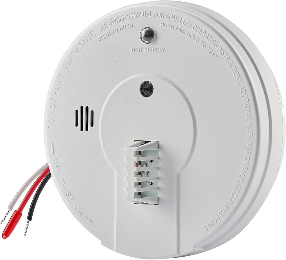 Heat Alarm with 120V Power Source and Quick Connect Installation Easy Setup